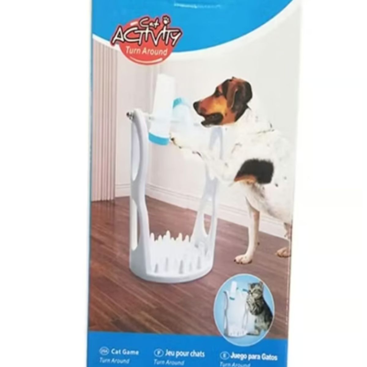 GENERICO - Juguetes Mascotas Plato Giratorio Vaso Alimentación Lenta