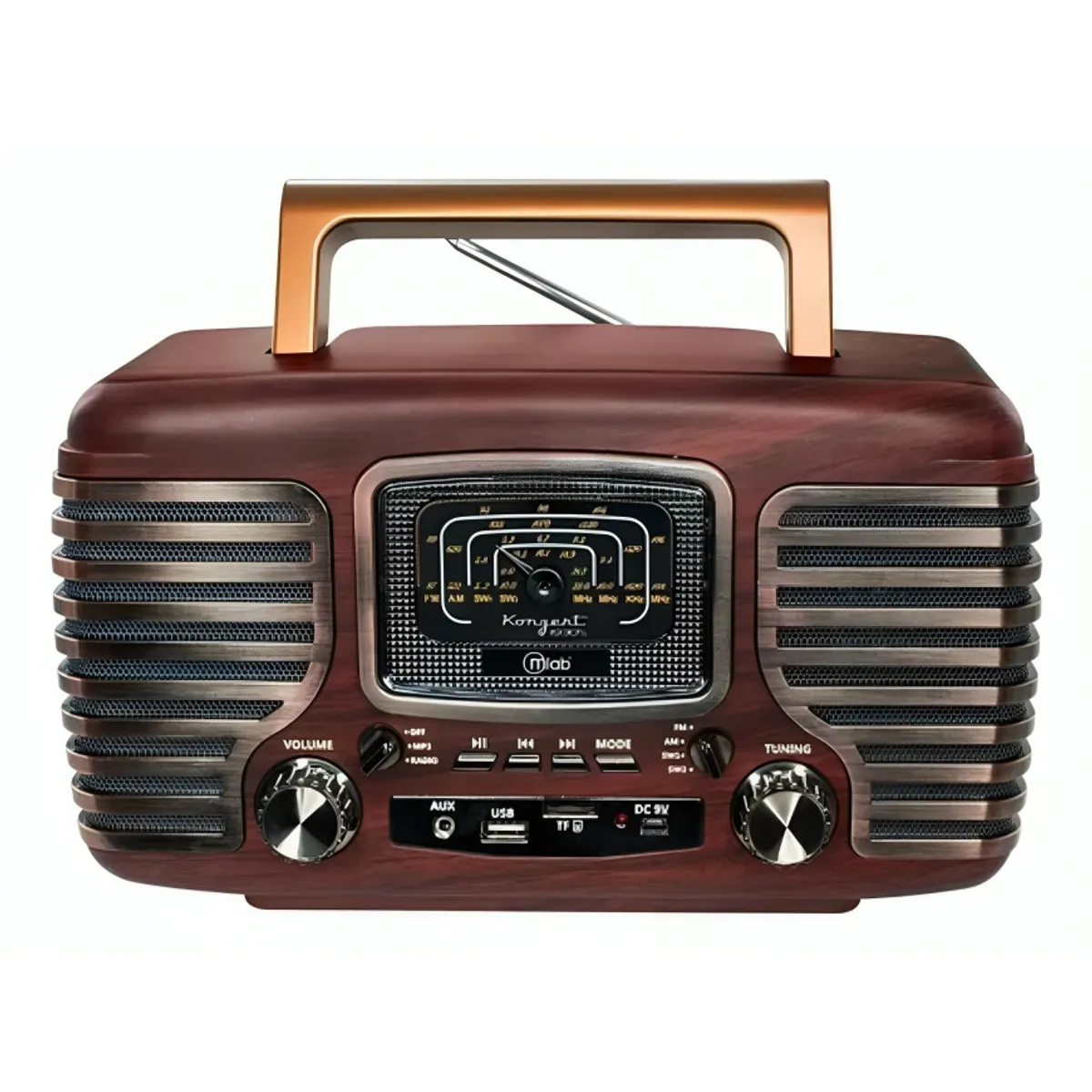 OEM - RADIO RETRO CONEXIÓN WIRELESS BT MLAB 8746