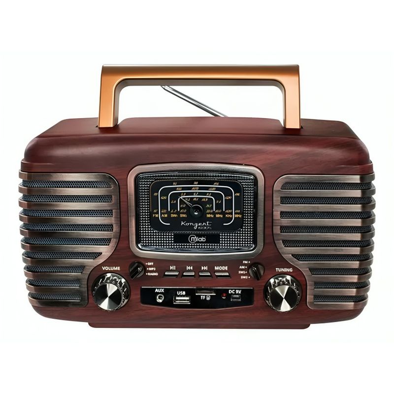 OEM - RADIO RETRO CONEXIÓN WIRELESS BT MLAB 8746