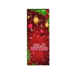 GENERICO - Fundas Decoración Navideña Para Puertas 200x150cm