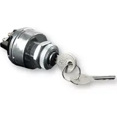 GENERICO - Chapa De Encendido Universal De 4 Posiciones Con 2 Llaves