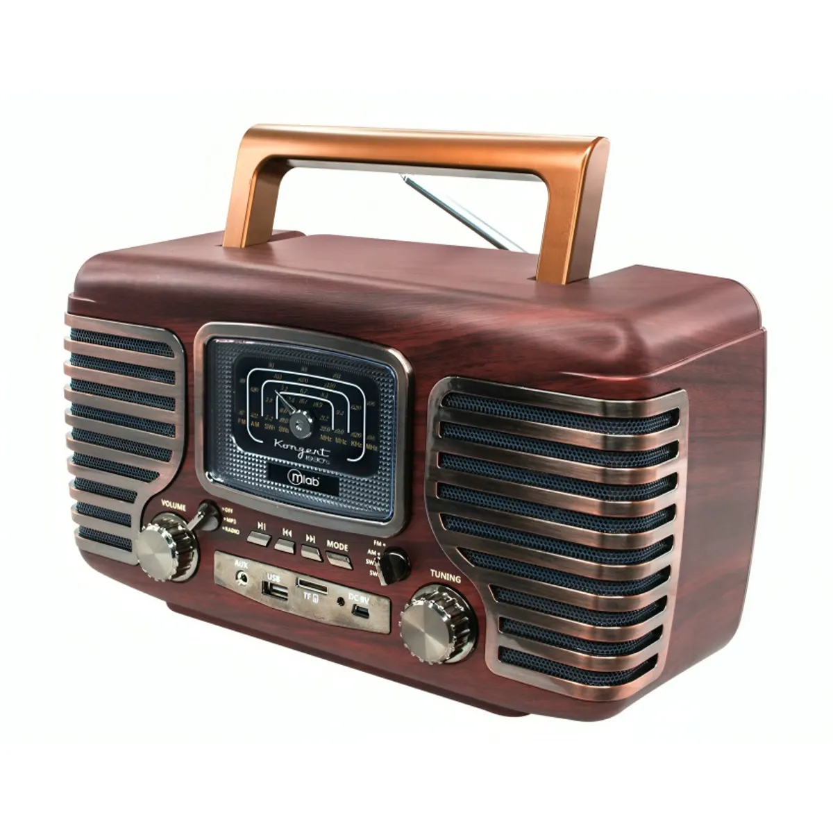 OEM - RADIO RETRO CONEXIÓN WIRELESS BT MLAB 8746