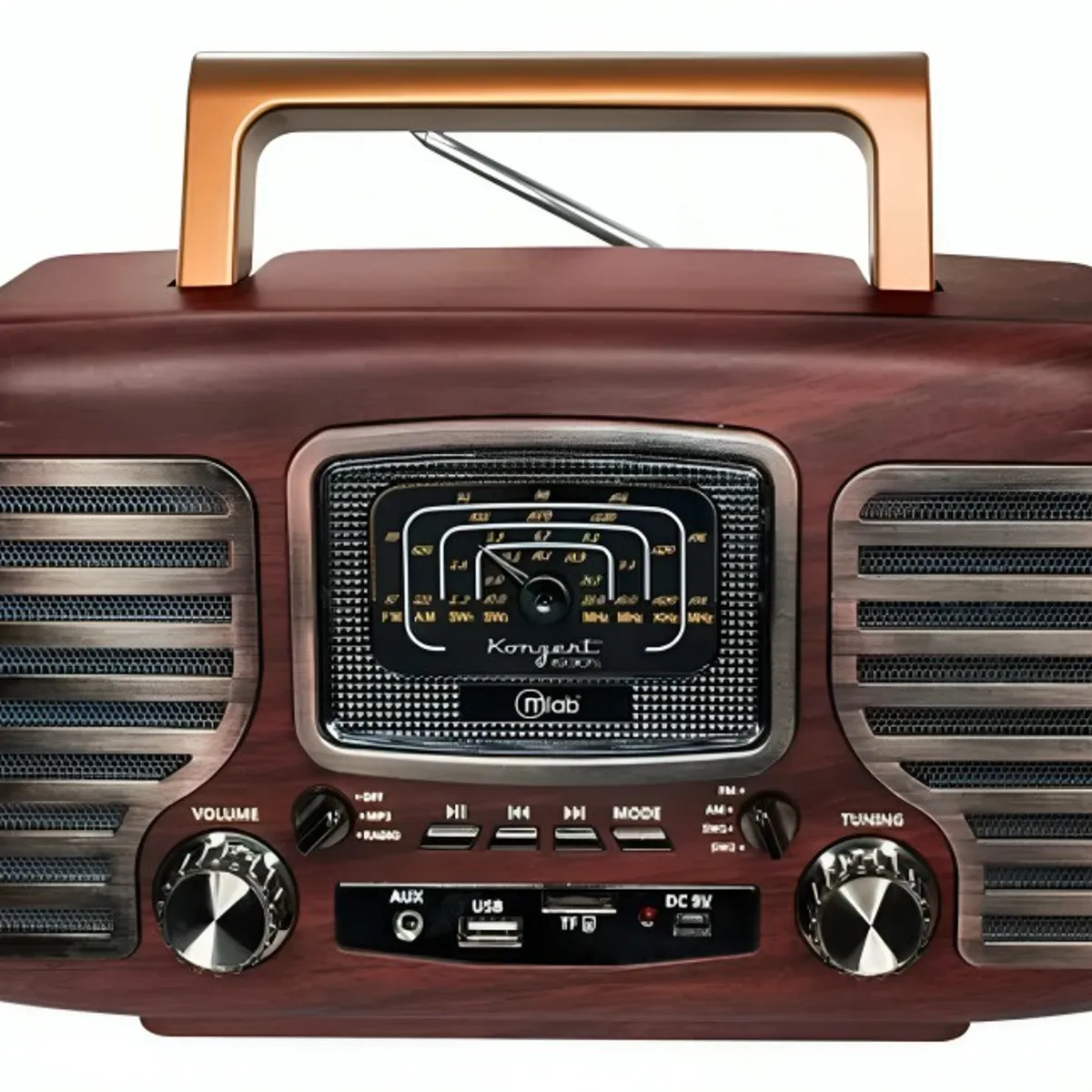 OEM - RADIO RETRO CONEXIÓN WIRELESS BT MLAB 8746