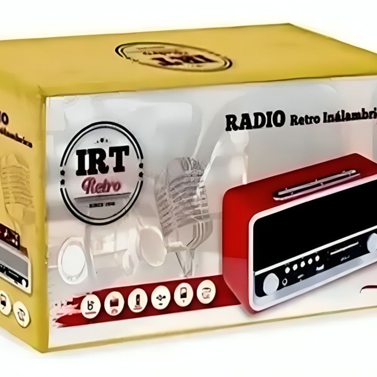 OEM - RADIO RETRO RETRO06 INALÁMBRICO AMFM IRT