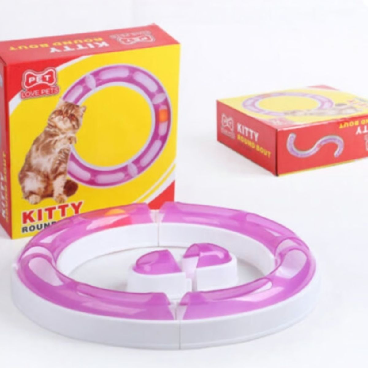 GENERICO - Laberinto Giratorio Para Mascotas Gatos Juguete