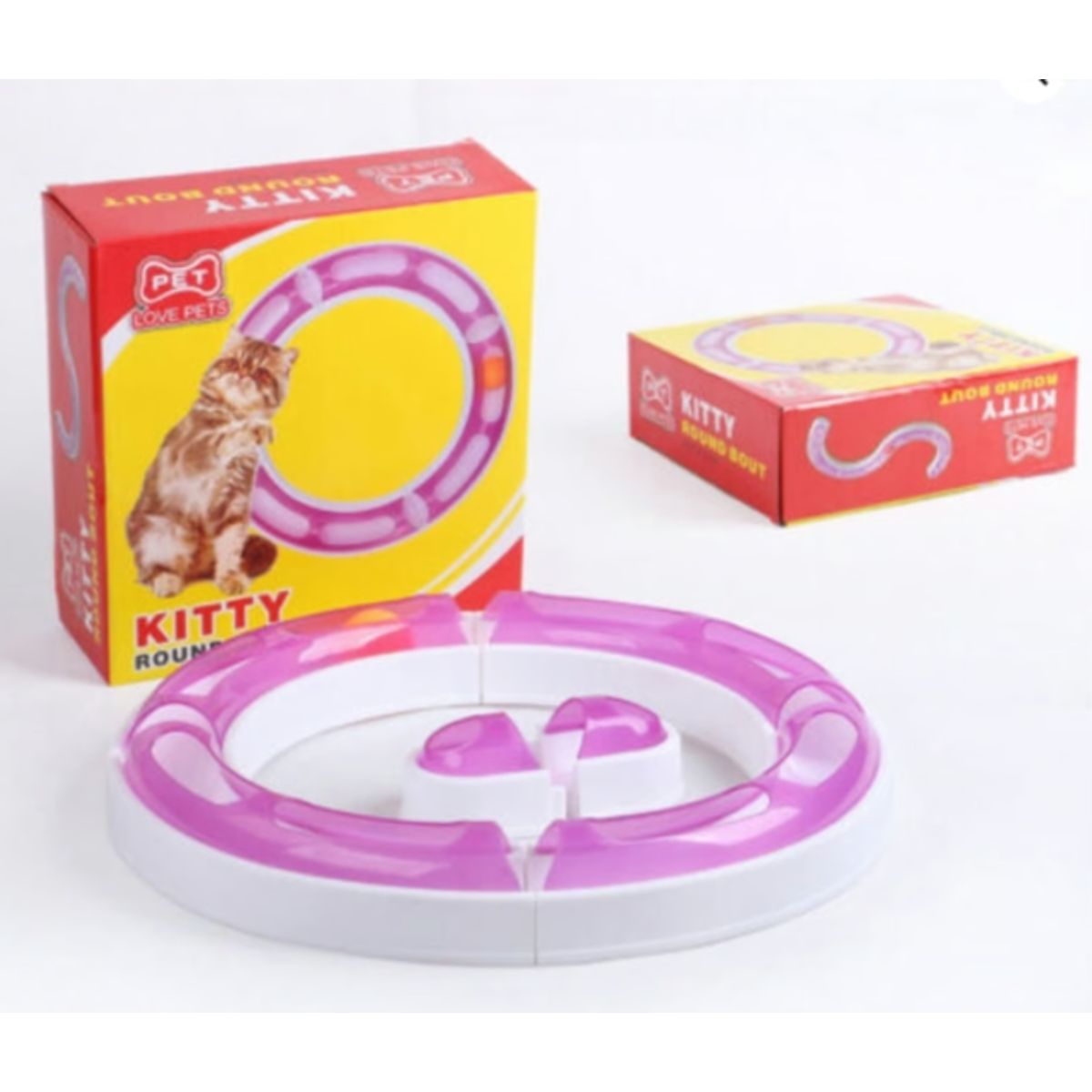 GENERICO - Laberinto Giratorio Para Mascotas Gatos Juguete