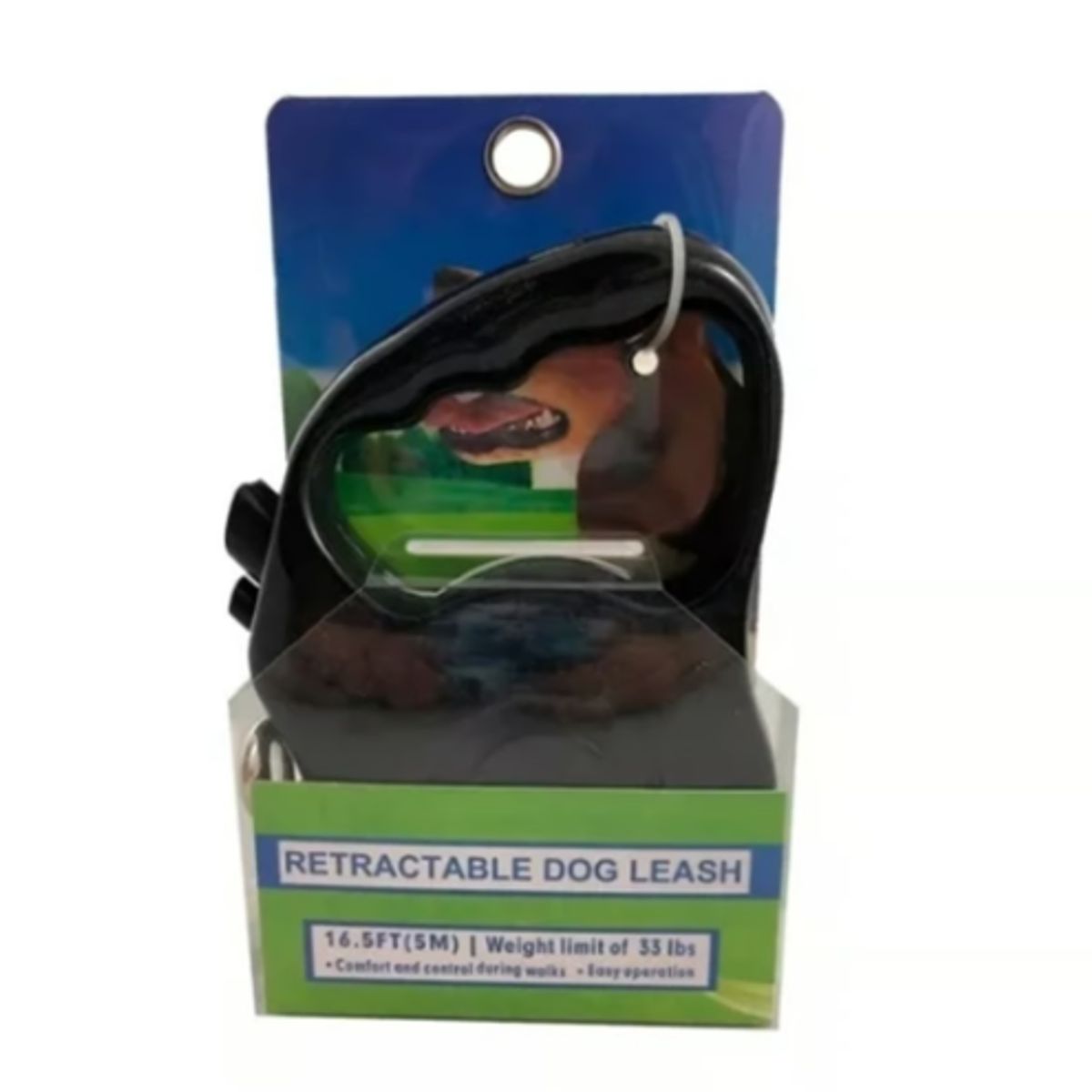 GENERICO - Correa De Mascota Retractil 3Mts Negro