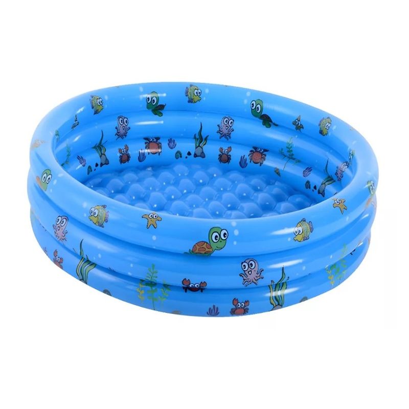 GENERICO - Piscina 120 Cm Para Niñs Verano 3 Anillos