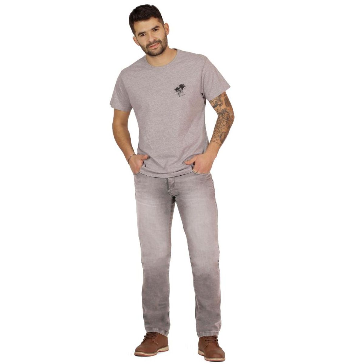 PEROE - Jeans Mercurio IV Gris Peroé