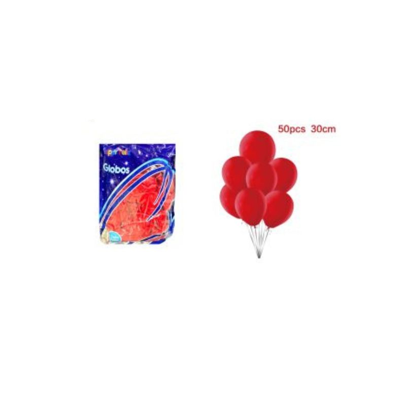 GENERICO - GLOBOS LATEX 30 CM 50 PCS