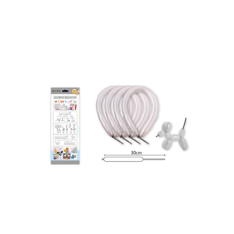 GENERICO - GLOBOS 260 LARGOS 30 CM 40 PCS