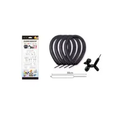 GENERICO - GLOBOS 260 LARGOS 30 CM 40 PCS