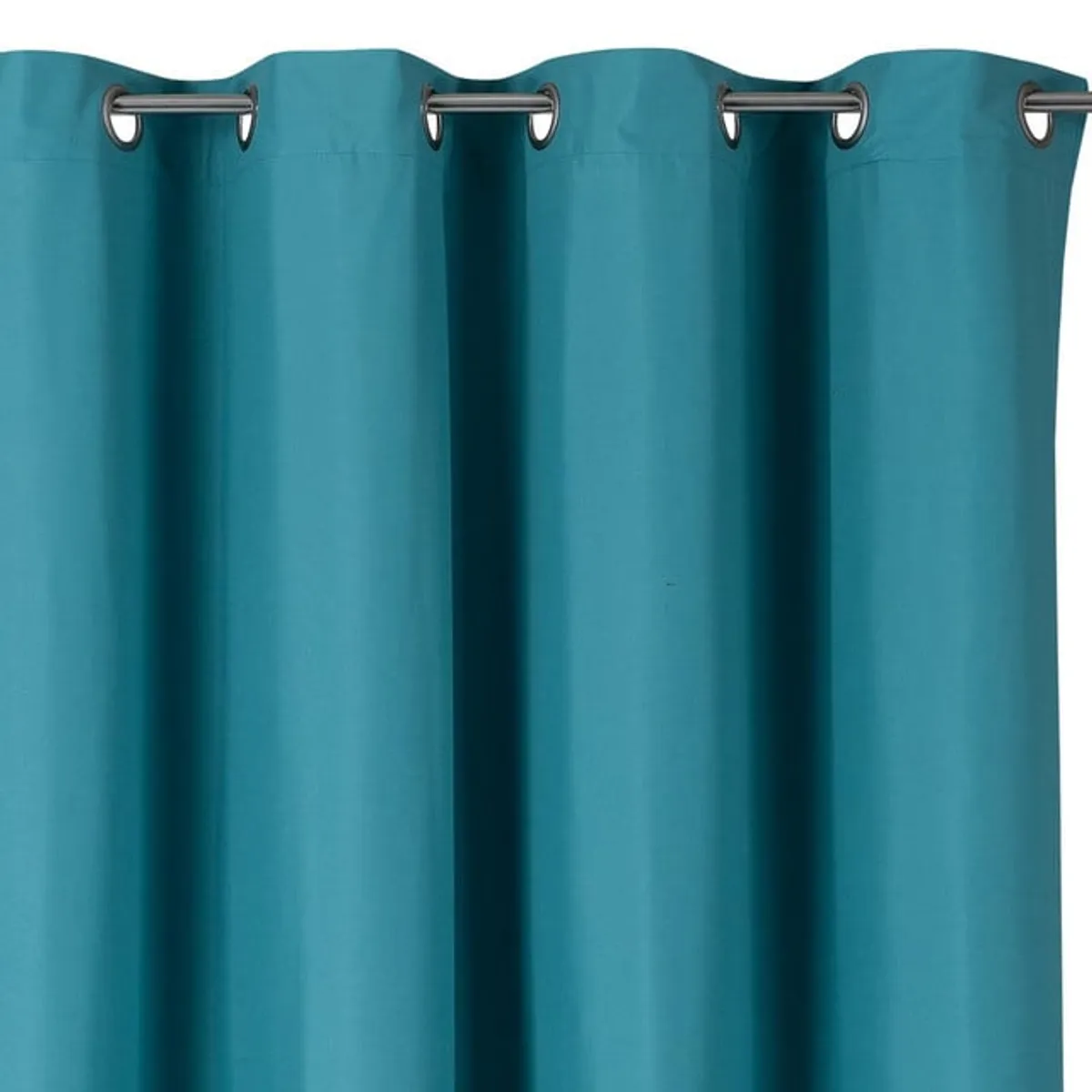 GENERICO - PACK DE CORTINA BLACKOUT MAS VISILLO 140X220 Turquesa