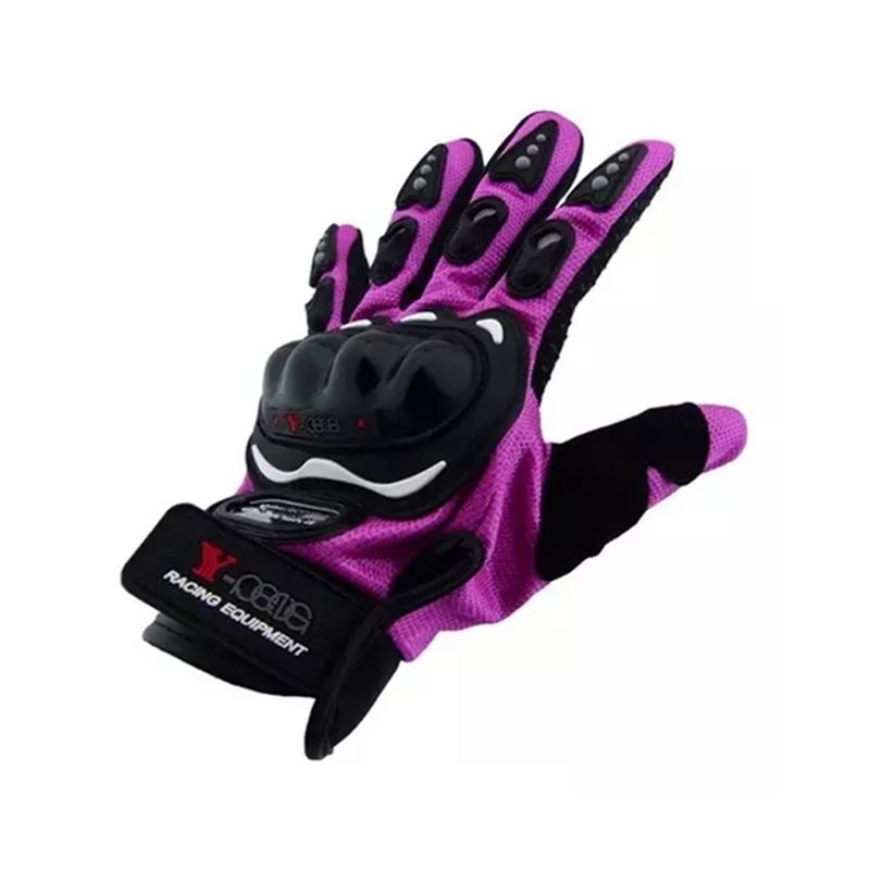 GENERICO - Guantes De Moto Para Mujer Con Protección Y Diseño Talla S