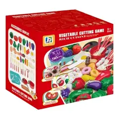 OEM - Canasto Verduras 50 pcs Juguete