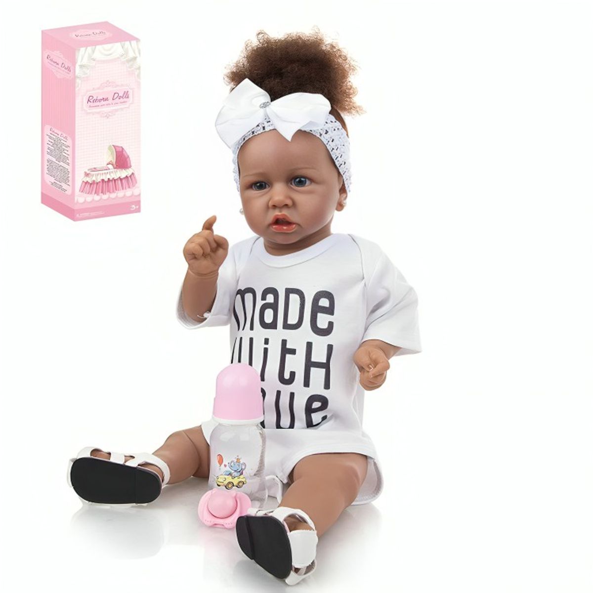 OEM - Muñeca reborn morena58cm