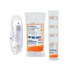 CRAMBERRY - Set Adm Solución Micro-gotas C/bureta 100ml Pack 5 Unid