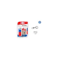 GENERICO - Llaveros Plateados 7 7 Cm 1 Pcs