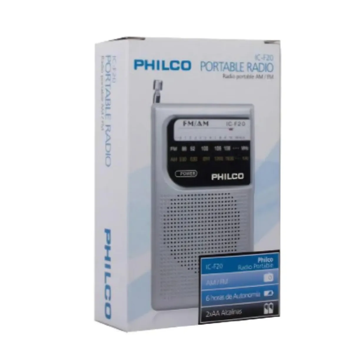 OEM - RADIO PORTATIL A PILAS PHILCO IC-X15