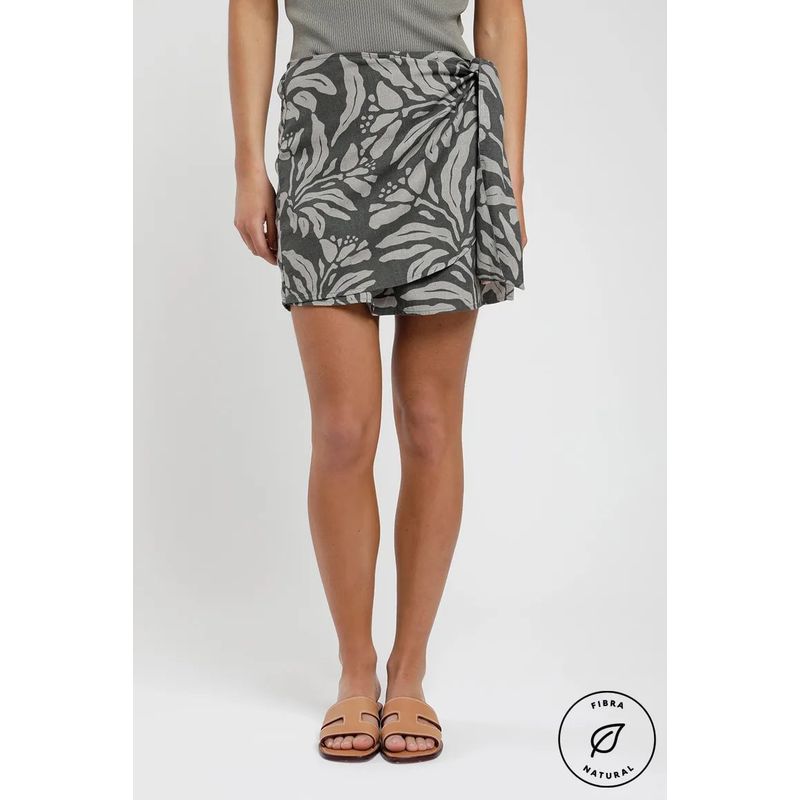 FROENS - Falda Corta Peonia Mujer Flores Froens