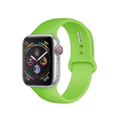 PINEAPPLESTORE - Pulsera para Apple Watch Silicona Verde 42-44-45-49mm