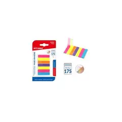 GENERICO - Separador Adhesivo Colores Flúor 175 Pcs