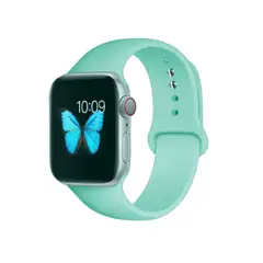 PINEAPPLESTORE - Pulsera para Apple Watch Silicona Turquesa 42-44-45-49mm