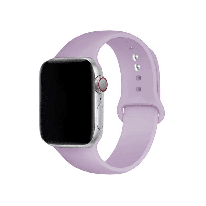 PINEAPPLESTORE - Pulsera para Apple Watch Silicona Lila 42-44-45-49mm