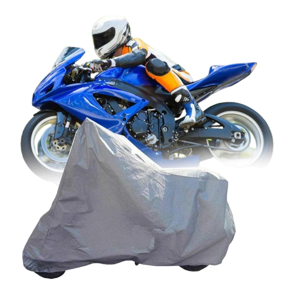 GENERICO - funda cobertor moto cubre moto funda bicicleta