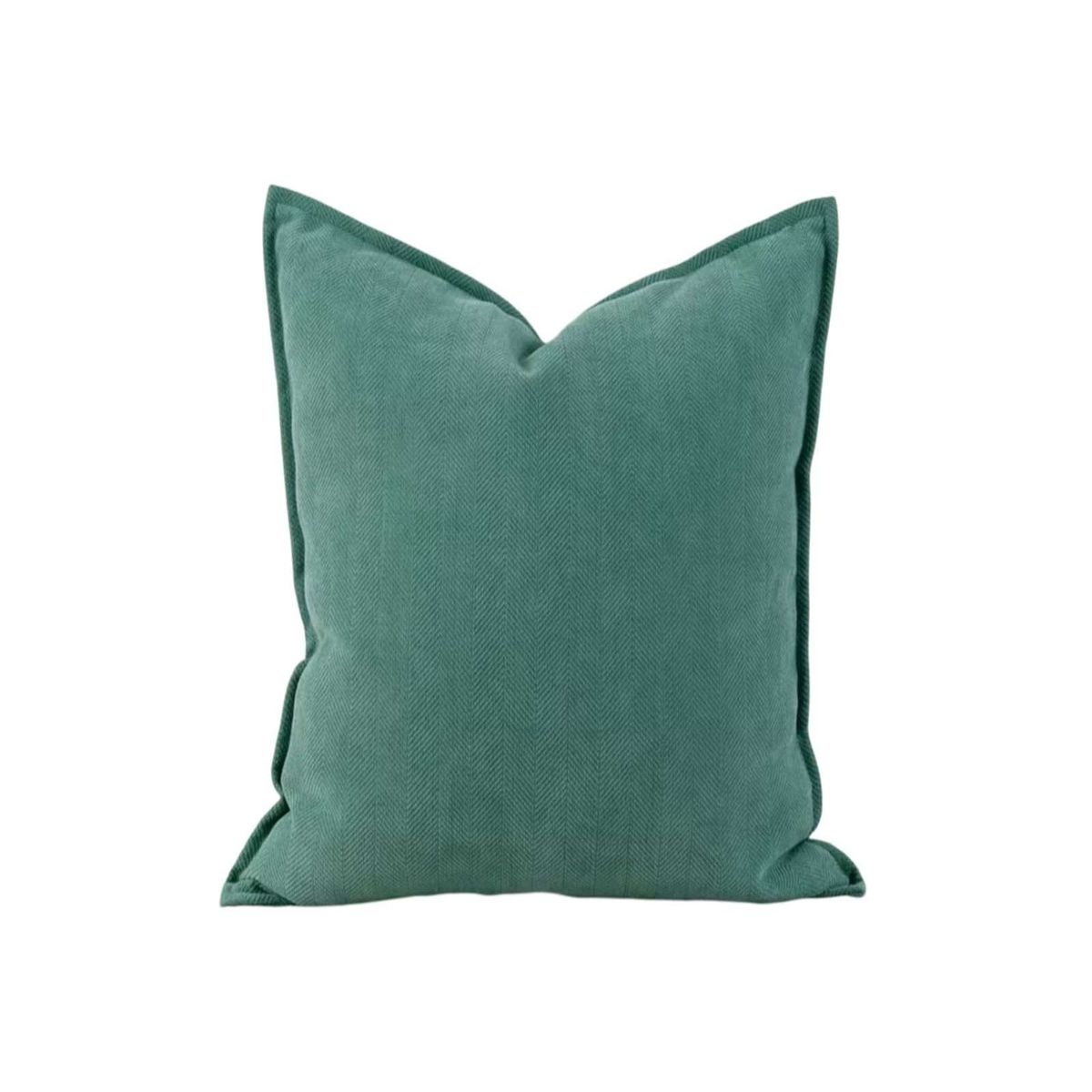 GENERICO - PACK DE 2  FUNDAS CHENILLE LISO 45 x 45 cm