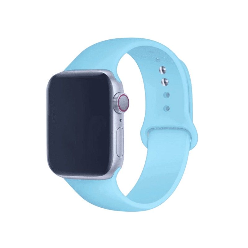 PINEAPPLESTORE - Pulsera para Apple Watch Silicona Celeste Claro 38-40-41mm
