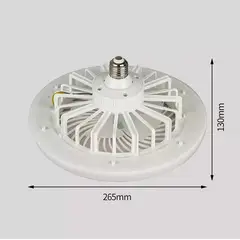 GENERICO - Ventilador Con Luz Led Modelo Control Remoto