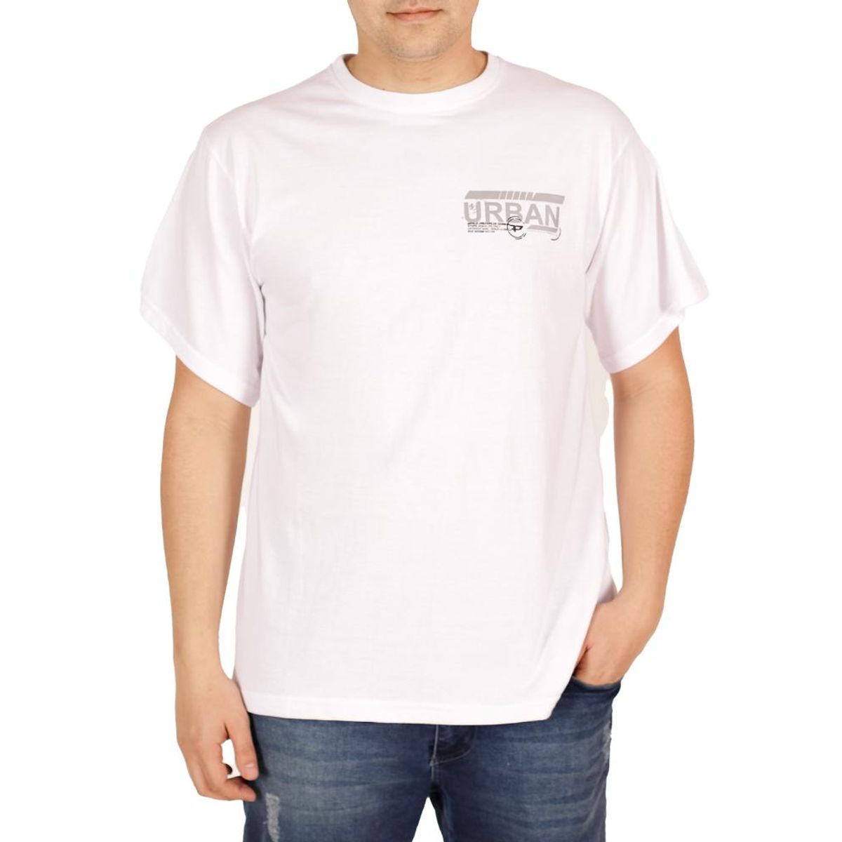 PEROE - Polera Grant I Blanca Oversize Peroé