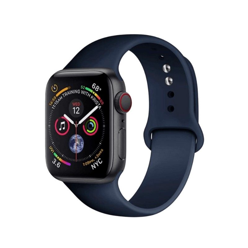 PINEAPPLESTORE - Pulsera para Apple Watch Silicona Azul Marino 38-40-41mm