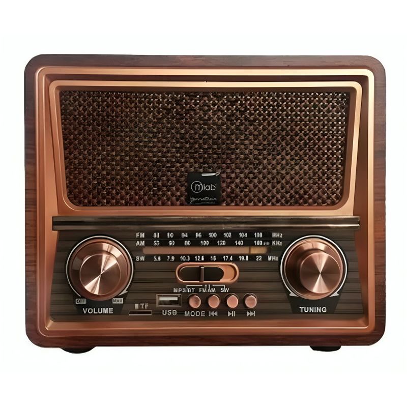 OEM - RADIO CLASICO  RETRO MLAB 9135