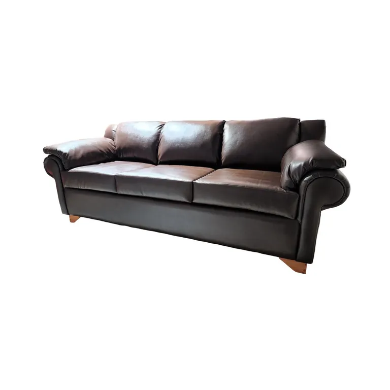 SOFA TRES CUERPOS CHOCOLATE GRECIA
