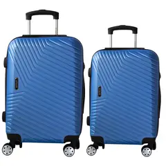 GENERICO - Set 2 Maleta Equipaje Mediana Grande Viaje Bodega 18 28 Kg
