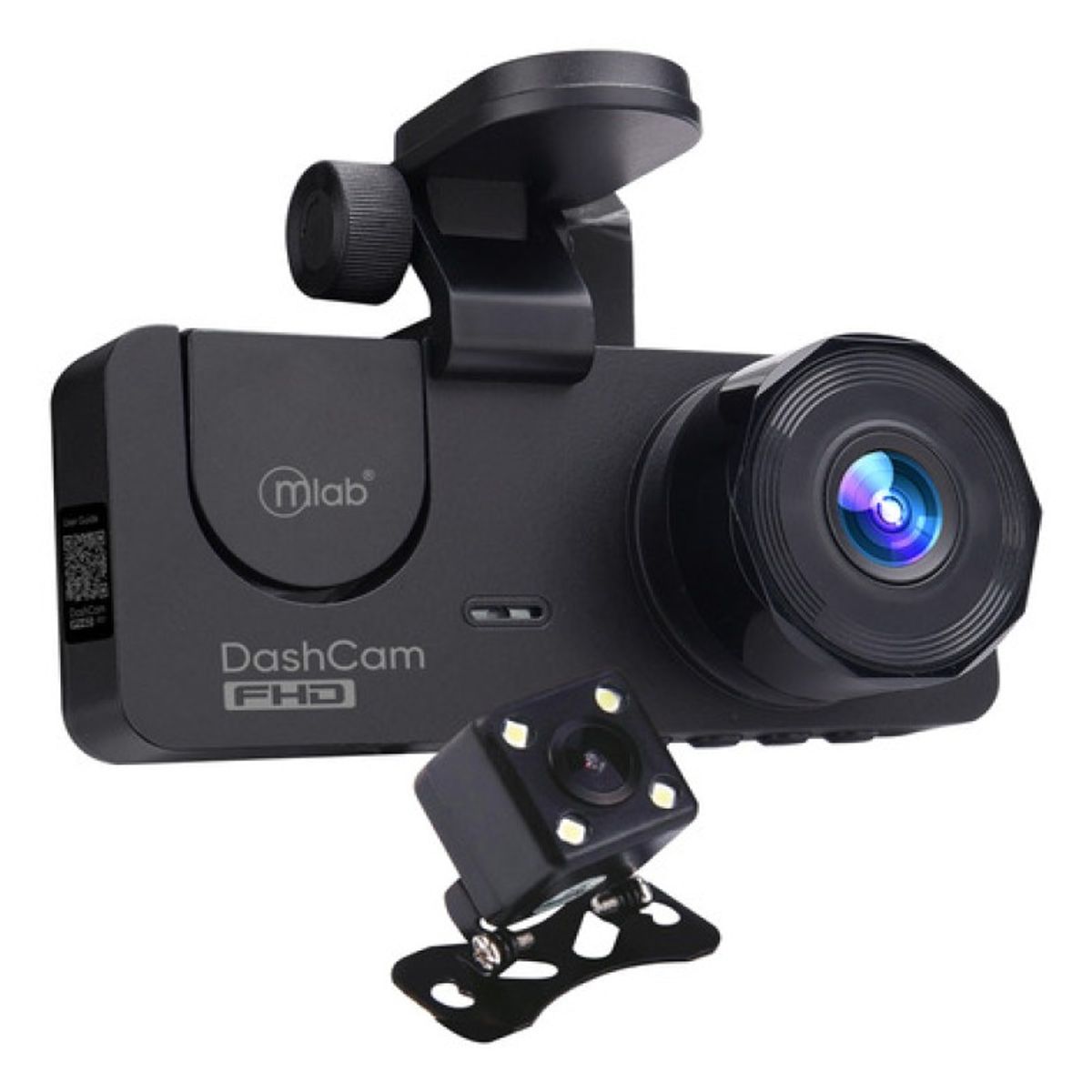 MLAB - Camara Seguiridad Dash Cam Mlab 9138 Triple Camara 1080p
