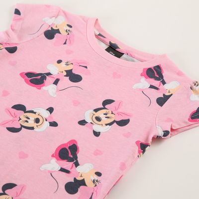 Imagen 2 del producto Pijama Corto Niña Minnie Full Print Rosado