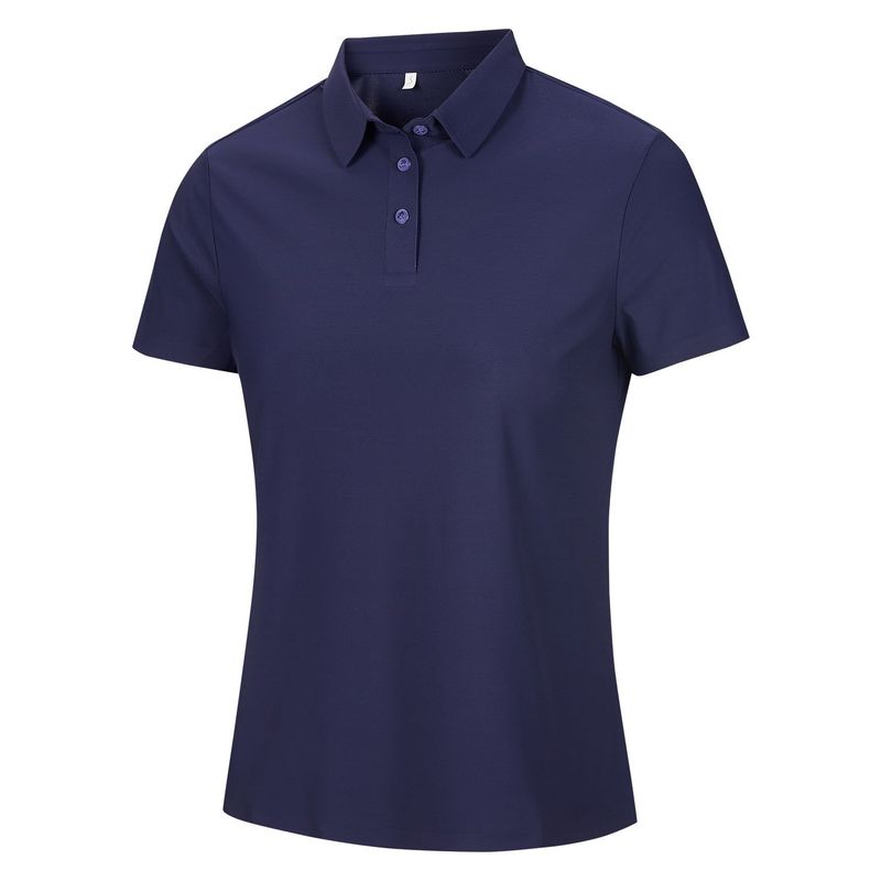 ANDESLAND OUTDOOR APPAREL - Polera Dry Fit Ultra Manga Corta Ruppell Pro Azul Mujer