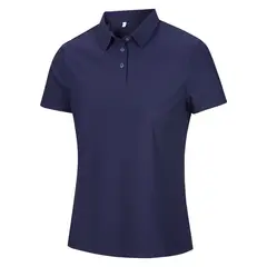 ANDESLAND OUTDOOR APPAREL - Polera Dry Fit Ultra Manga Corta Ruppell Pro Azul Mujer