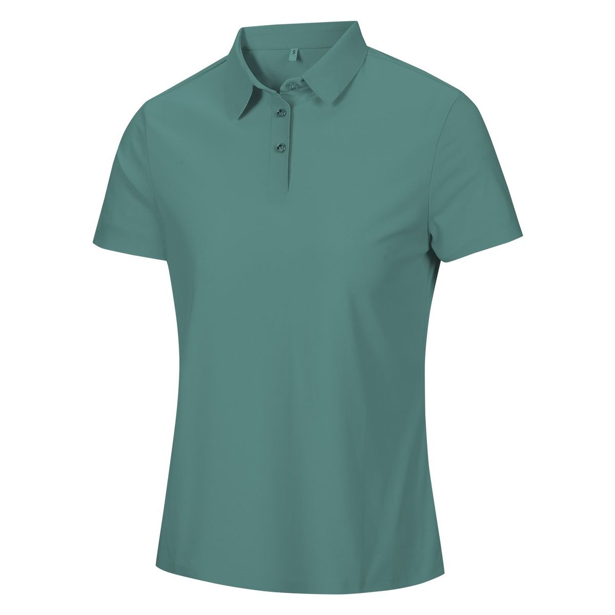 ANDESLAND OUTDOOR APPAREL - Polera Dry Fit Ultra Manga Corta Ruppell Pro Verde Petroleo Mujer