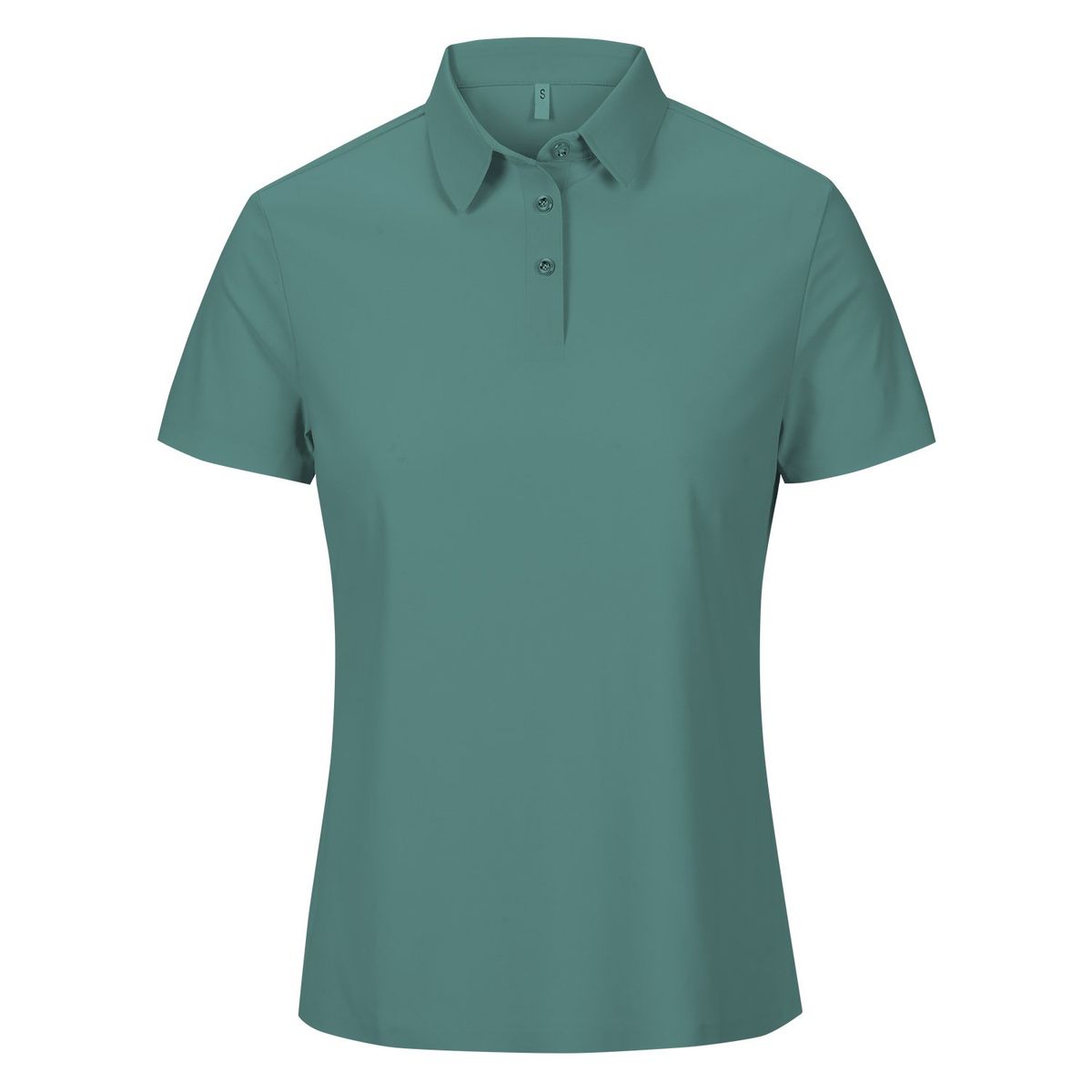 ANDESLAND OUTDOOR APPAREL - Polera Dry Fit Ultra Manga Corta Ruppell Pro Verde Petroleo Mujer