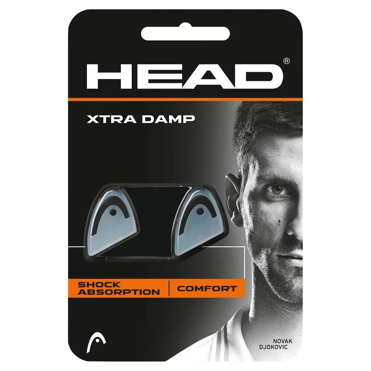 HEAD - Antivibrador Tenis Head Xtra Damp Transparente X2