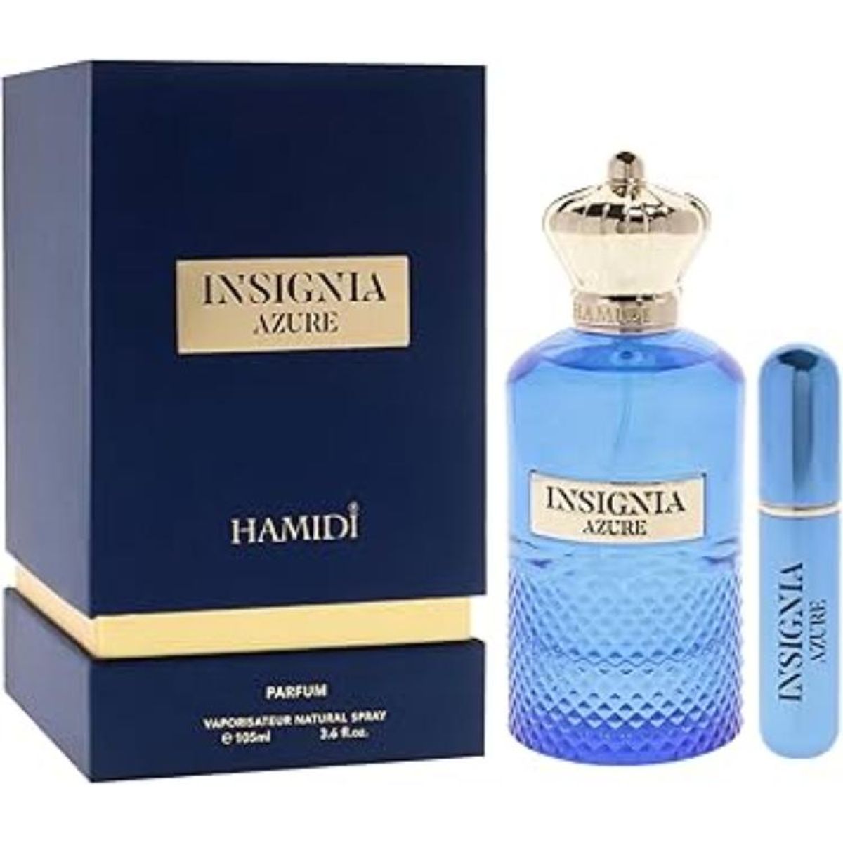 GENERICO - Insignia Azure Parfum 105 ML For Men   Hamidi