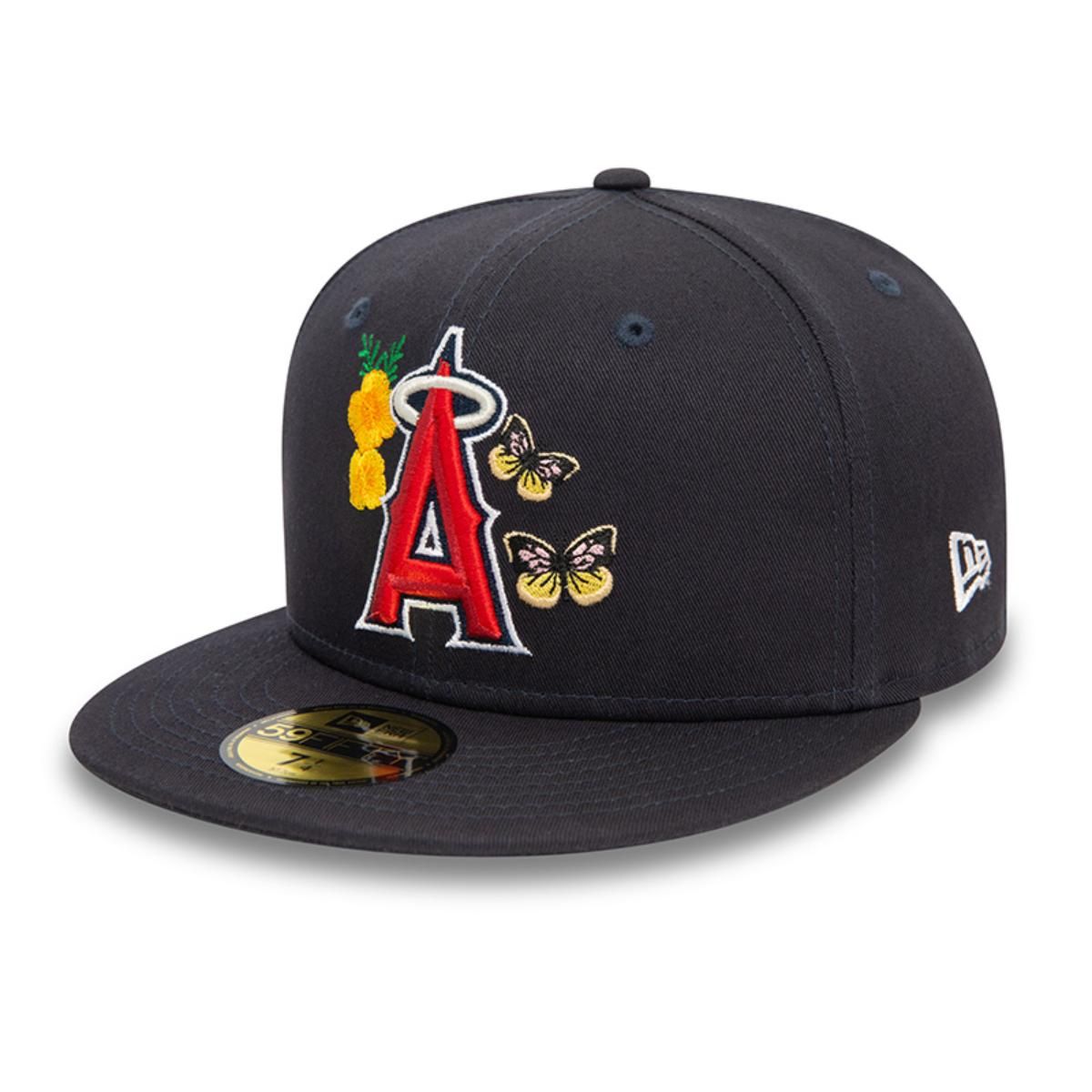 NEW ERA - Gorra 59Fifty Anaheim Angels MLB Seasonal Flower Azul