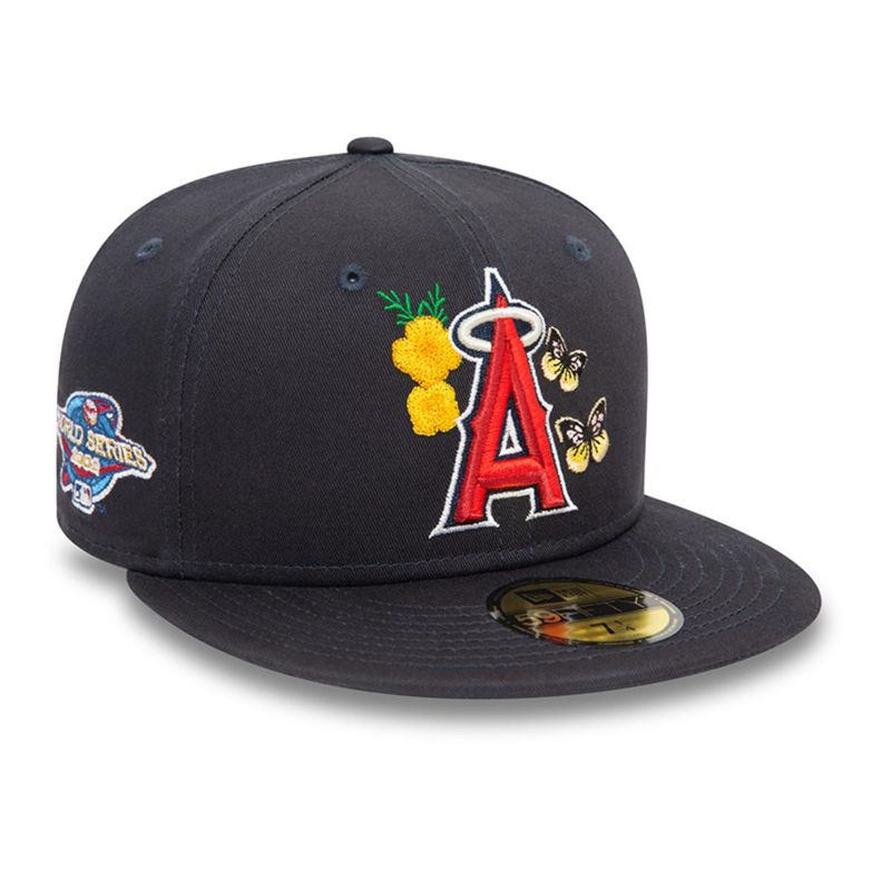 NEW ERA - Gorra 59Fifty Anaheim Angels MLB Seasonal Flower Navy