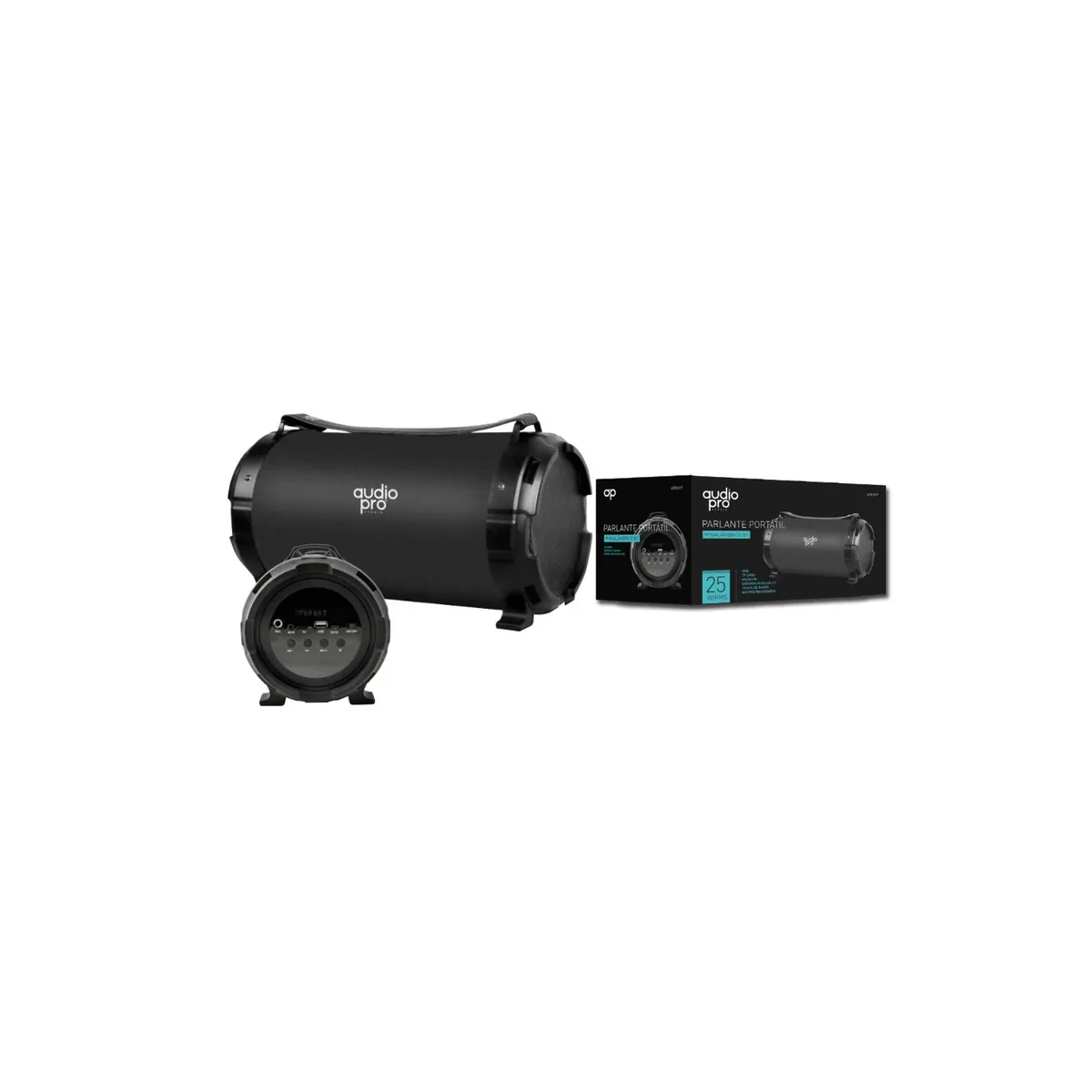 AUDIOPRO - Parlante Bazooka Bluetooth 25w Rms Negro - SC