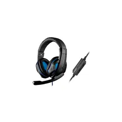 AUDIOPRO - Audífonos Gamer Con Conector 35mm Color Azul - SC