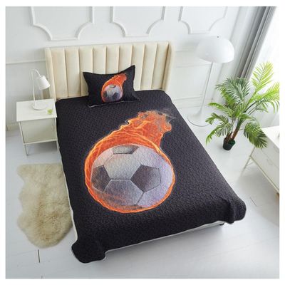 Imagen 2 del producto Cubrecama Quilt Verano Plaza y Media Infantil Futbol